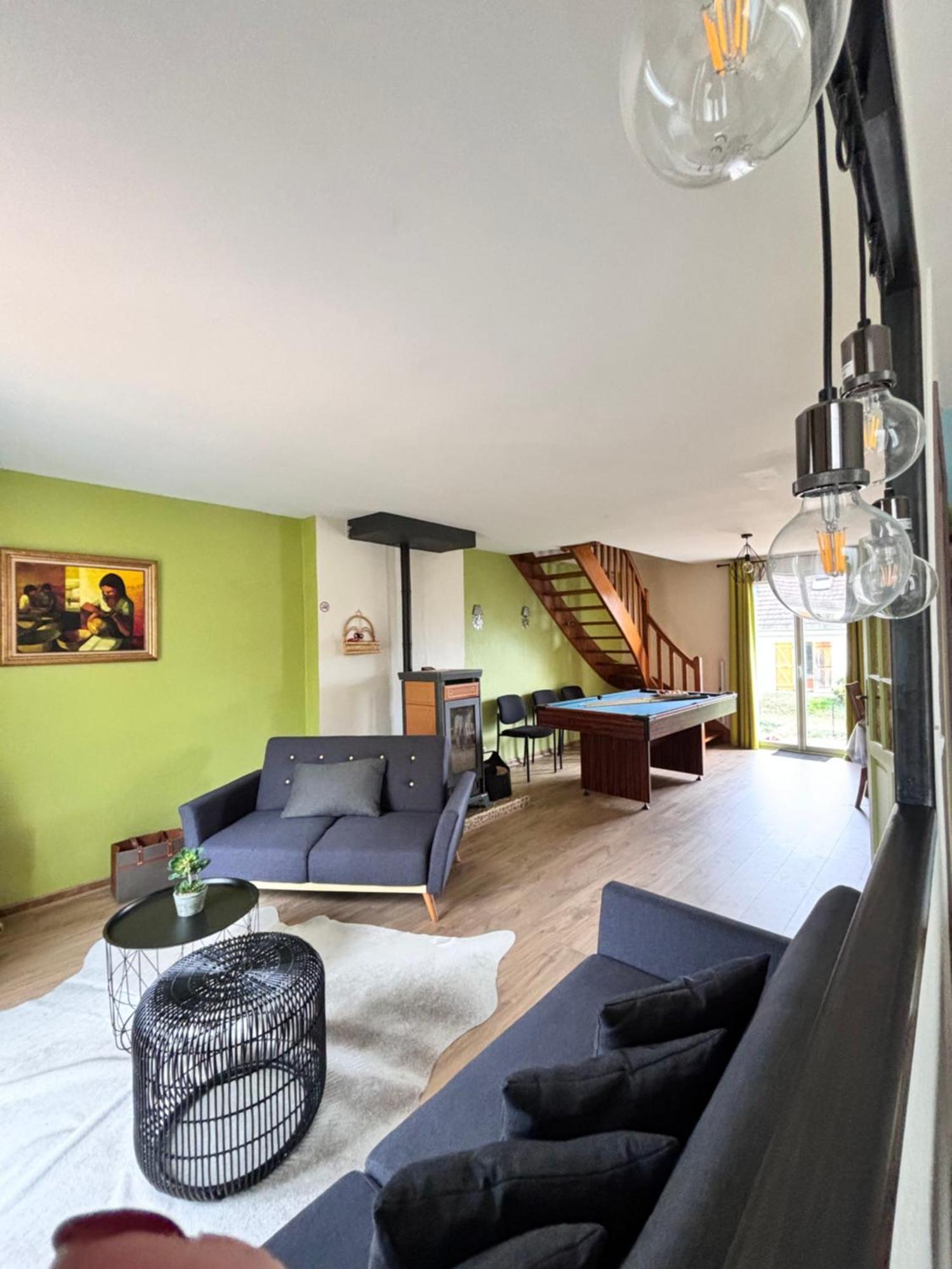 Le Bleu De B. Villa Saint-Etienne-en-Bresse Luaran gambar